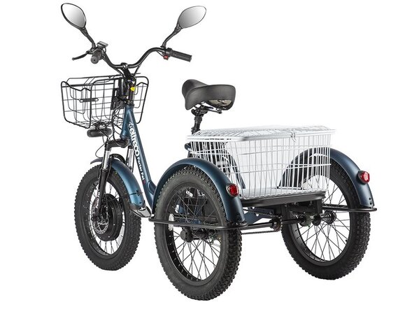 Трехколесный электровелосипед Eltreco Porter Fat 700